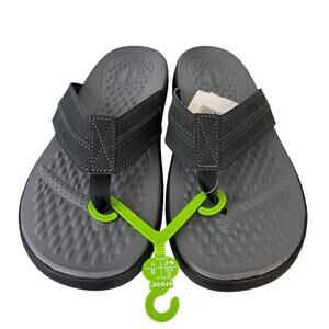 Crocs Yukon Vista II LiteRide Flip Flops Comfortable Beach Sandals Mens Size 12